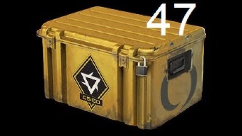 opening a csgo case every day until i get a gold day 47