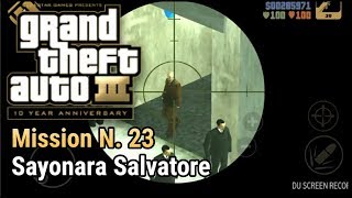 Download lagu GTA 3 - Misi # 23 : Sayonara Salvatore [FR](HD)
