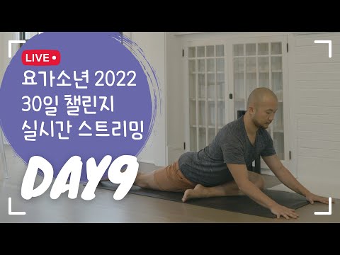 9일차 | 30분 젠틀 요가 | 2022 30일 요가 챌린지