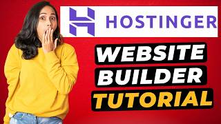 Hostinger Website Builder Tutorial 2026 🔥 (Step-by-Step for Beginners)