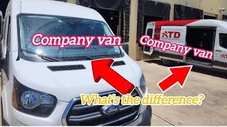 Cargo van business | company employee vs company owner