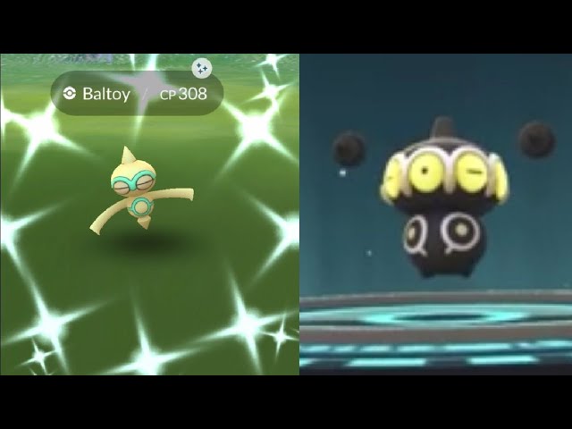 Pokémon Go SHINY Baltoy - Carte/Compte ? - Pour Android, Apple - Neuf Scellé