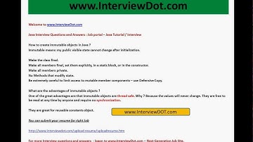How to create immutable objects in java what is the advantage of immutable object