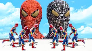 Rescue SUPERHERO | Amazing Spider-Man vs Iron Spiderman Army