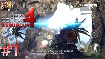 Modern Combat 4: Zero Hour Android Gameplay - Mission1: Red Summit (FULL GAME HD)#1