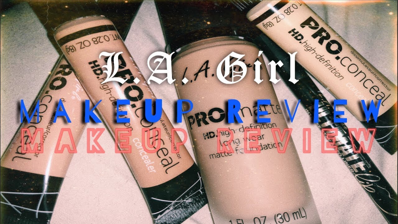 L.A. GIRL makeup review | prncessallure