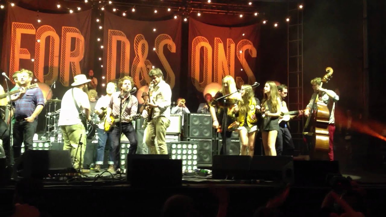 With a Little Help From My Friends - Mumford & Sons Dixon IL - YouTube