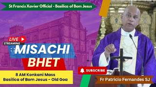 8 AM English Mass | Wednesday - 5th Week of Lent | Basilica of Bom Jesus, Old Goa | 25 March 2026