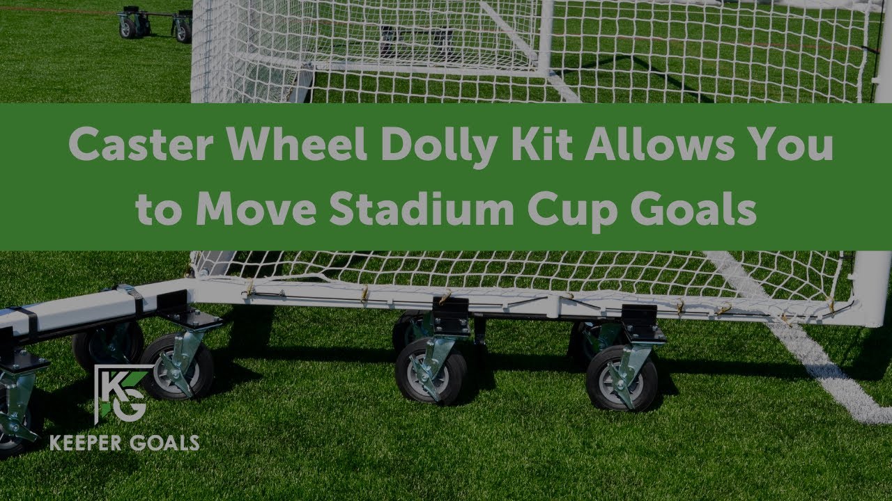 Caster Wheel Dolly Kit Allows You To Move Stadium Soccer Goals YouTube