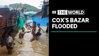 Heavy monsoon rains trigger floods and landslides in Rohingya camps in Bangladesh | The World