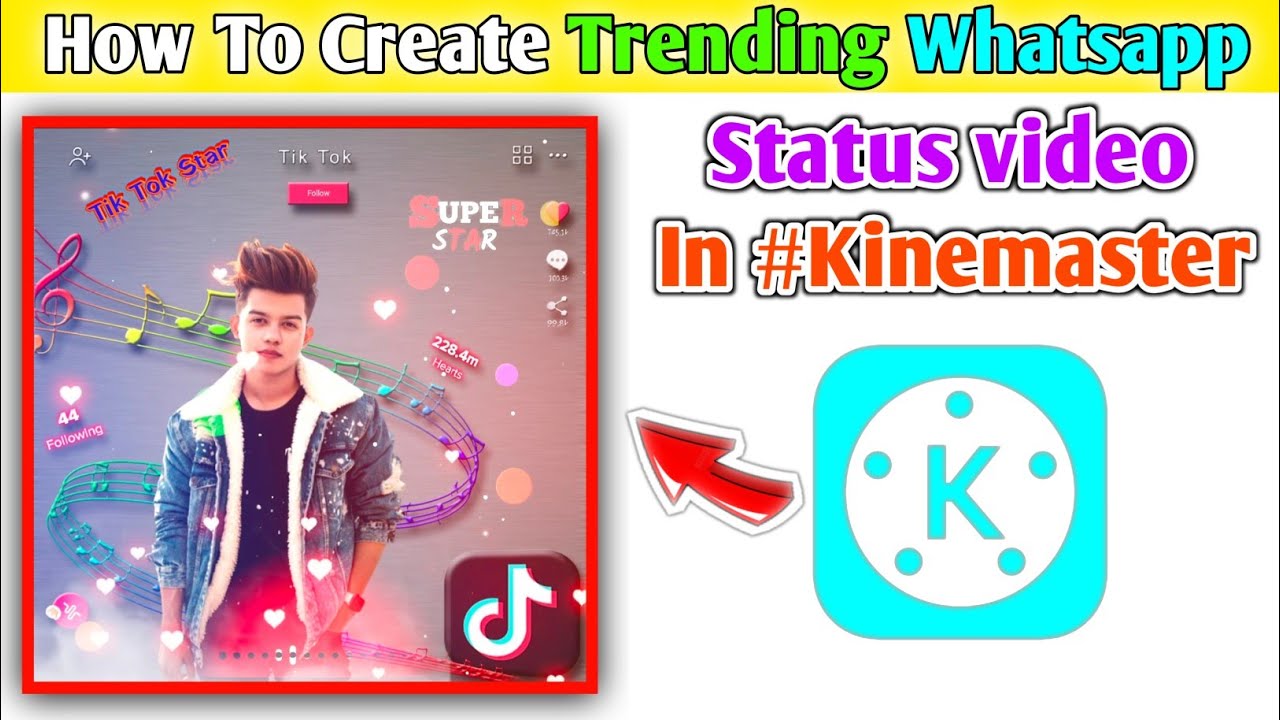 How to create Trending whatsapp status video in 
