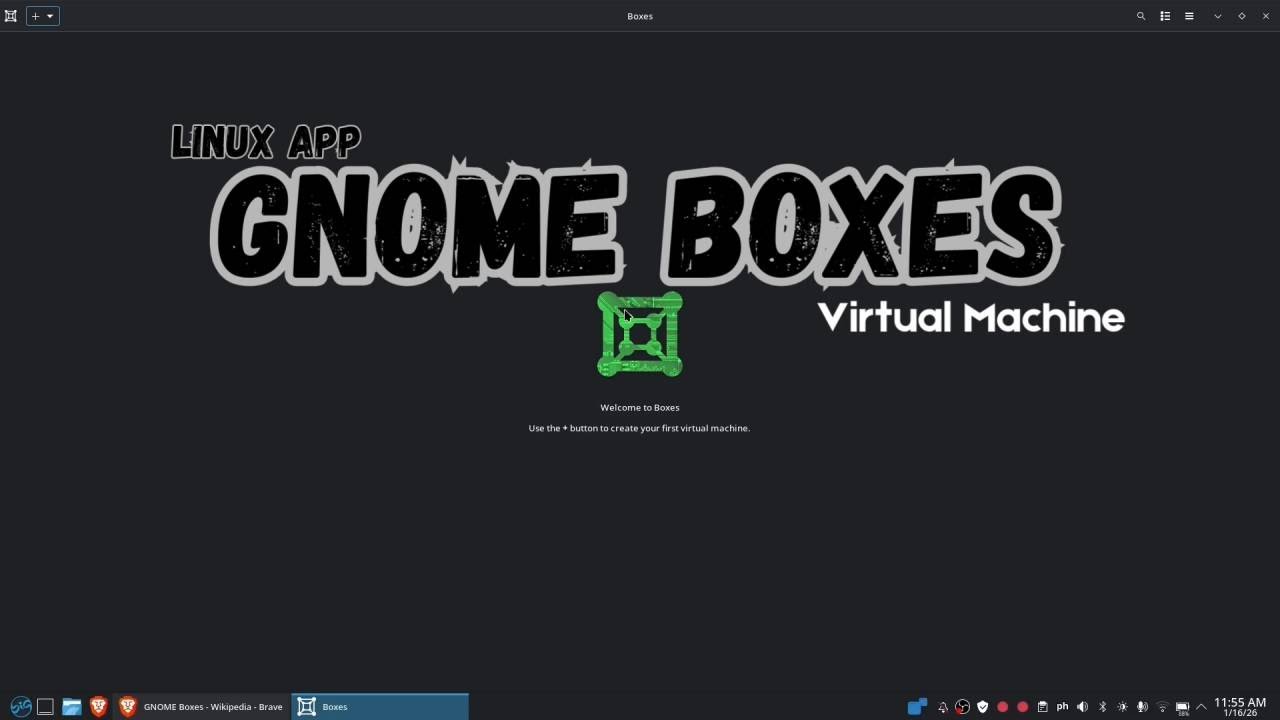 Linux App Series: GNOME Boxes – The Easiest Way to Run Any OS! - YouTube
