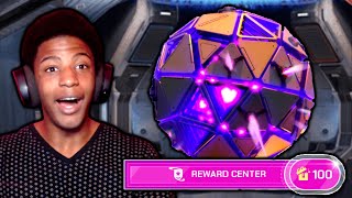 I opened 100 REWARD DROPS in SPLITGATE! This is What I Got...