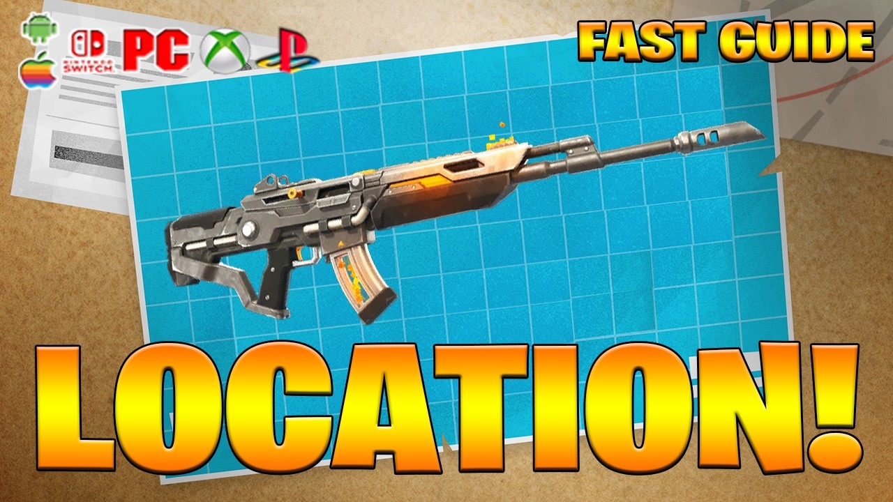 Chaos Exploder Rifle Where to Find Chaos Exploder Rifle Location in Fortnite! (How to Get ...