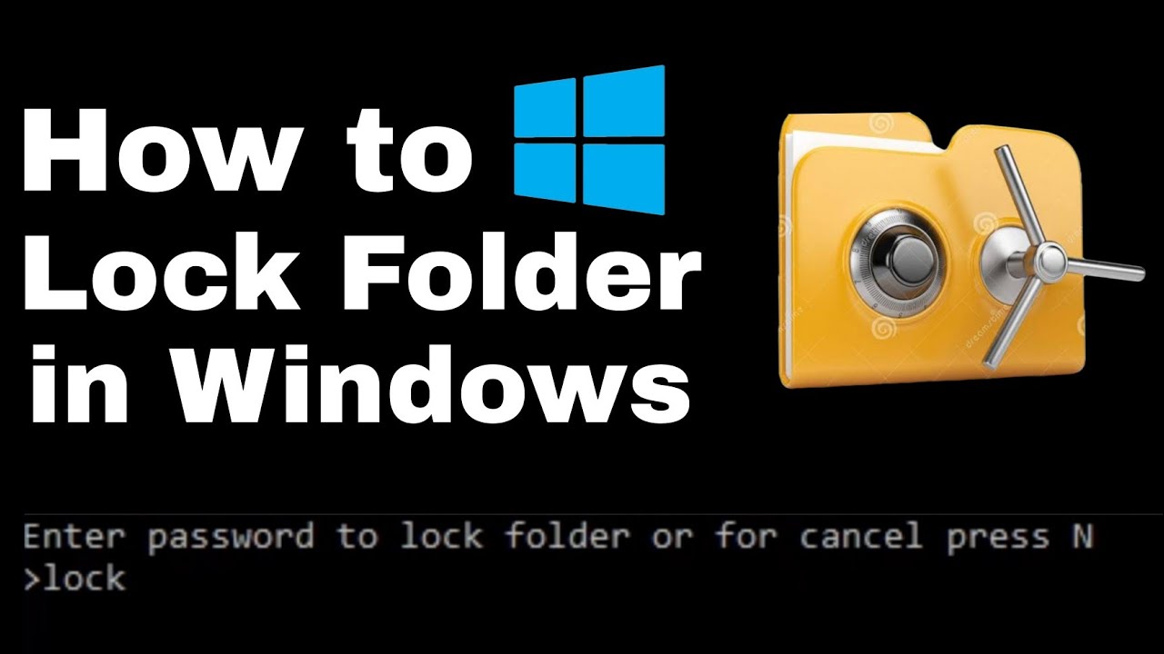 How to Lock a Folder with Notepad in Windows 🔥| No Software Required ...