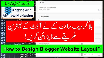 How to Customize Blogger Blog Layout and Template? Blogger Layout Settings in Hindi