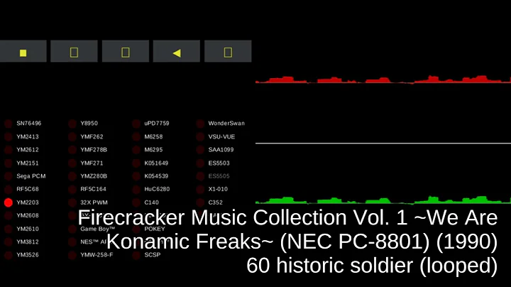 Firecracker Music Collection Vol. 1 (NEC PC-8801) - track 60 historic soldier (looped)