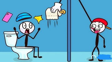 Stickman Thief: Casual Games - All Levels Gameplay 1-40 Android,iOS