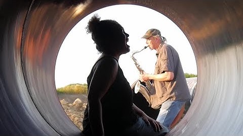 Crazy Jamsession with spectacular pipeline echo! WHY DONT YOU COME OVER / Armin Küpper : saxophone