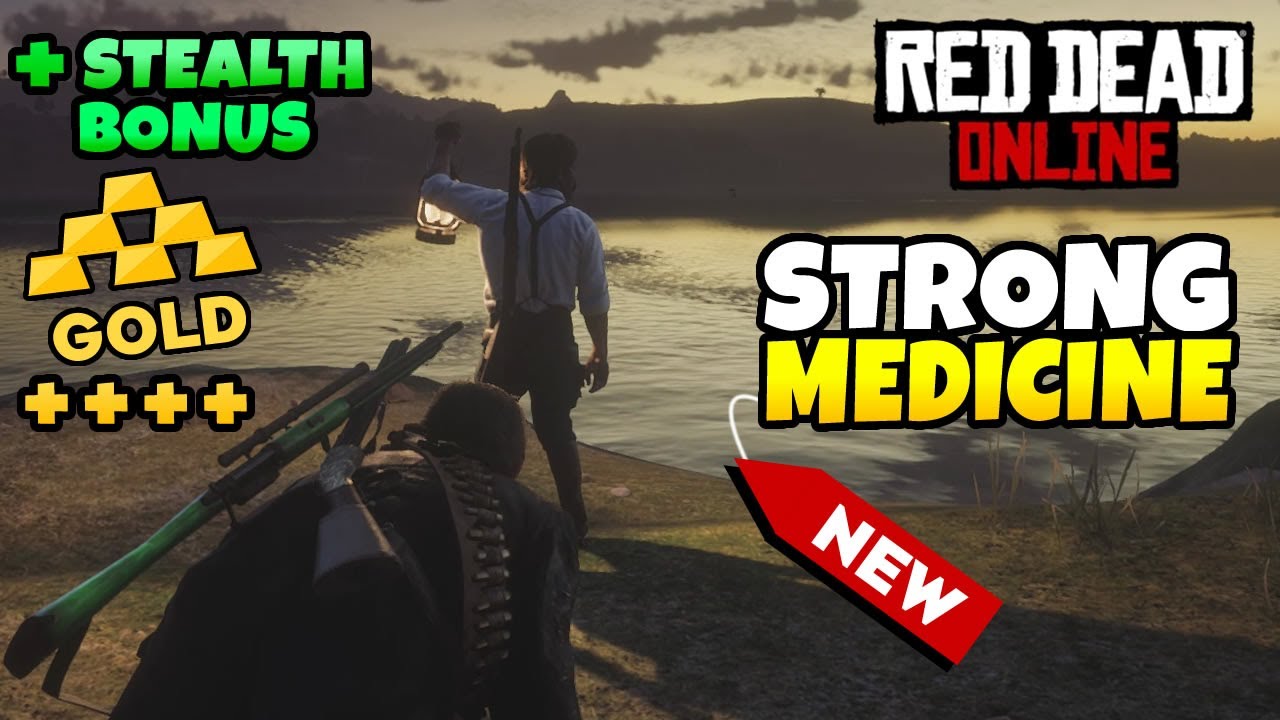 Red Dead Online NEW TELEGRAM MISSION How To Do Strong Medicine