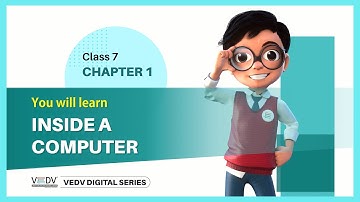 VedV Publication Pvt. Ltd. CLASS 7 CHAPTER 1 INSIDE A COMPUTER ( ENGLISH )