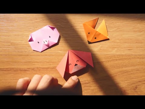 Origami fácil para hacer con niños.
