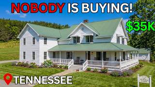 Snag these Dirt-Cheap TENNESSEE Farmhouses (ON SALE w ACERAGE)