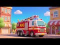 Fire Truck ABC Action Rescue Song Nursery Rhymes Kids Songs