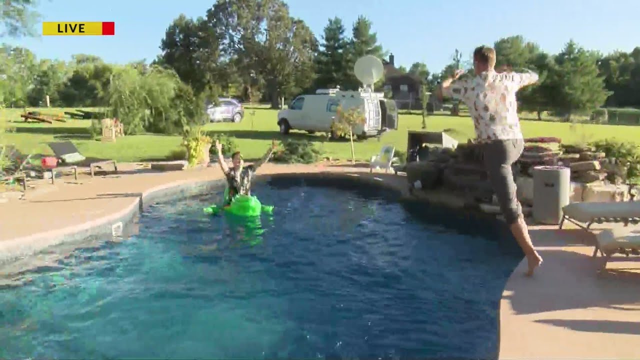 One Last Splash for the Backyard BBQ YouTube