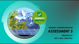 MKT20025 Assessment 3 - Individual Presentation