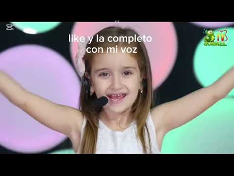 Like y lo completo con mi voz