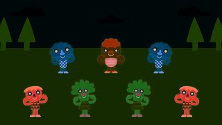 Days Of The Week Effects Noodle & Pals Sponsored By Klasky Csupo 2001 Effects