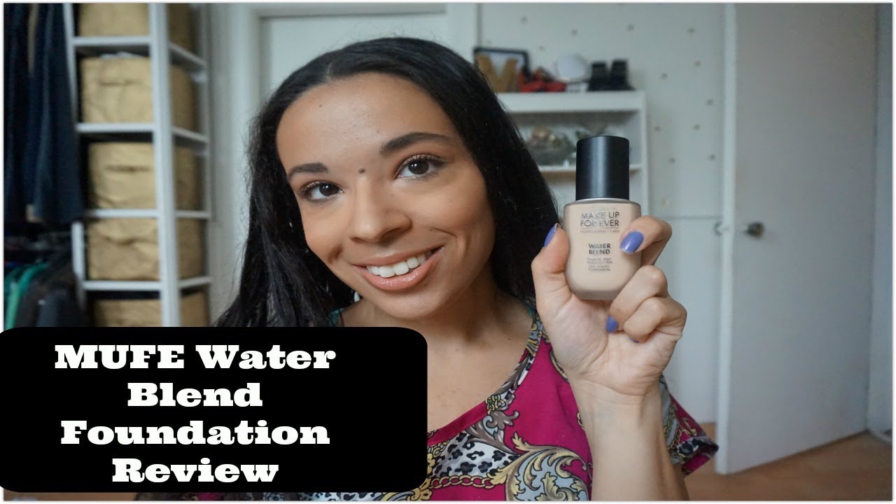 Make Up Forever Water Blend Foundation First Impressions YouTube