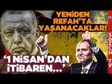 Yerel Seçim Sonrası Yeniden Refah'ta Bunlar Yaşanacak! Uzman İsim Çarpıcı Faktörü Açıkladı