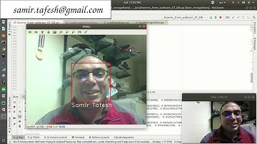 Face Recognition & Detection from Web Cam
