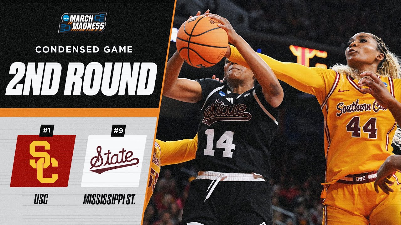 USC vs. Mississippi State - Second round NCAA tournament extended highlights