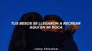 Thumbnail of tus besos se llegaron a recrear aqui en mi boca (Letra/Lyrics)
