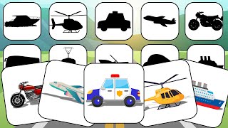 POJAZDY dla DZIECI po POLSKU 🚂 DŹWIĘKI POJAZDÓW | Samochody, Transport, Auta, Statki, Samoloty screenshot 3