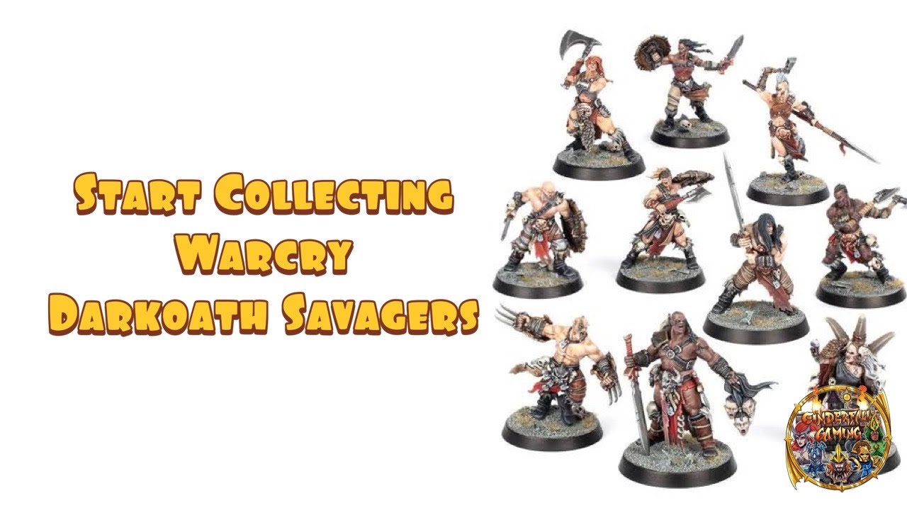 Start Collecting Age of Sigmar Warcry: Darkoath Savagers - YouTube