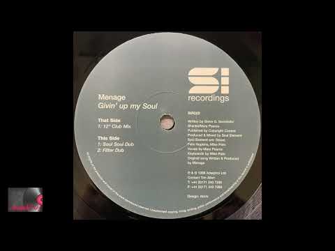 Menage — Menage - Givin' Up My Soul (12" Club Mix)