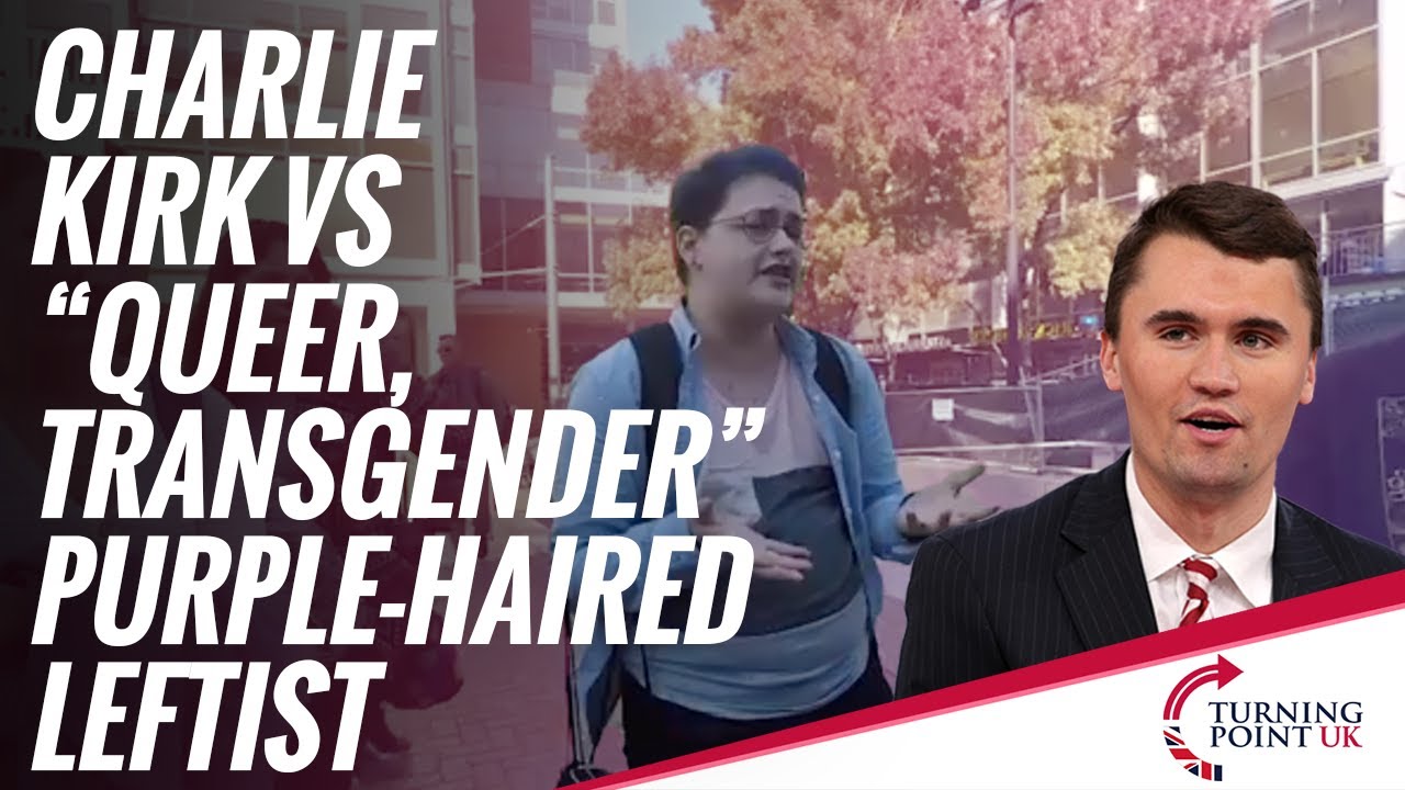 Charlie Kirk Debates Gender Identity, Transgenderism, and the LGBT Community with College Student