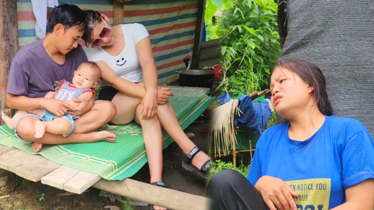 Single mother-harvesting forest fruits to sell at the market ...