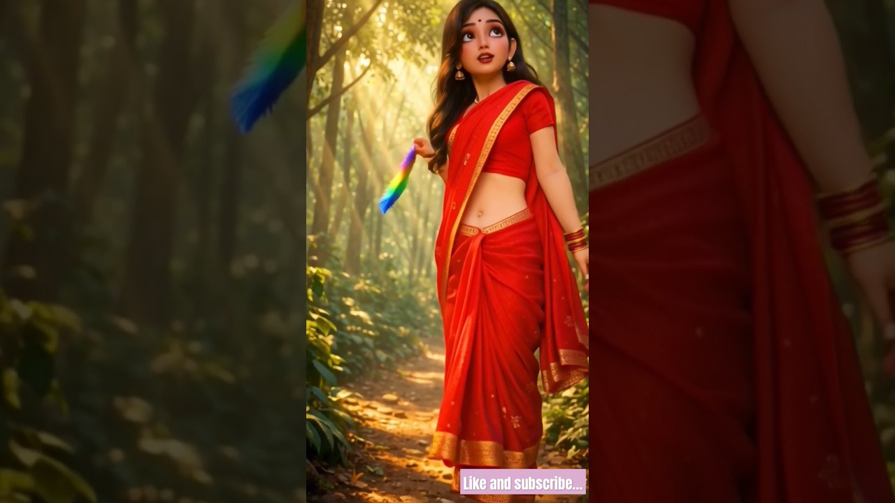 “The Magical Rainbow Feather 🪶  Siya’s Emotional Fairy Tale (3D Animation)”