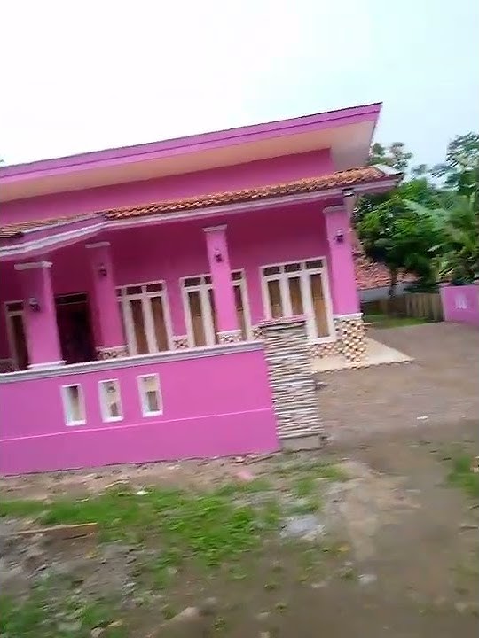 rumah  campur makam di teras
