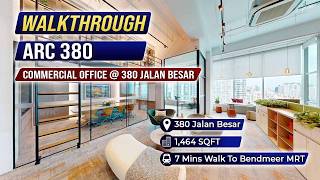 Step Inside ARC 380 | Stunning 1,464 sqft Modern Office Show Unit in Singapore