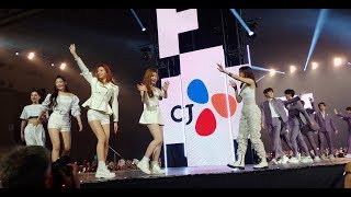 190518 KCON JAPAN 2019 ENDING FANCAM (2nd day)