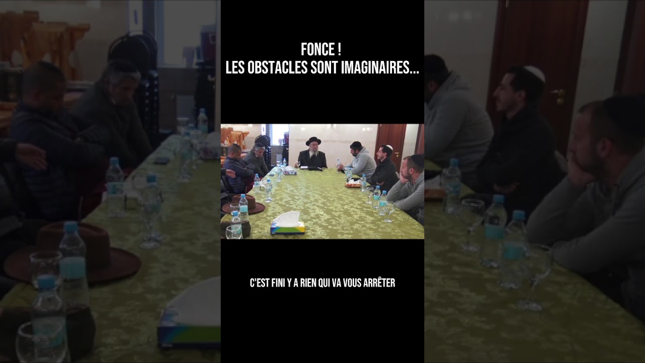 Fonce! Les obstacles sont imaginaires...