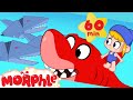 ROBOT SHARK ATTACK!!!   More Mila and Morphle Cartoons | Morphle vs Orphle - Kids Videos