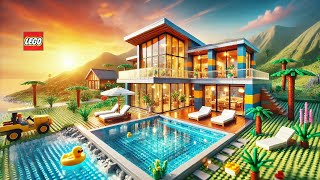 Building the ULTIMATE LEGO Dream Villa! 🏡✨ (Luxury House Tour)