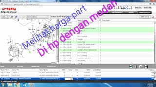 Aplikasi part yamaha